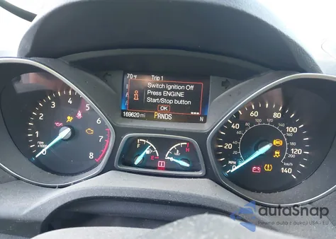 2017 Ford Escape Titanium из США, поврежденный, VIN 1FMCU9J98HUD34599